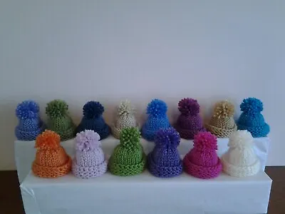  Hand Knitted Egg Cosy/cosies Small Hats( One ) • £1.50