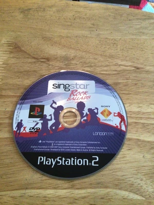 £4 • Buy PlayStation 2 - PS 2 - Singstar Rock Ballads - Disc Only 
