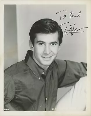 Perkins Anthony. (1932–1992): Signed Photograph • $350