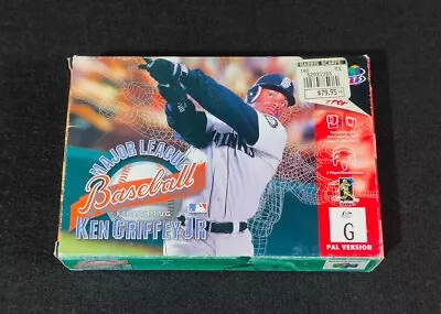 Major League Baseball Ken Griffey Jr Nintendo 64 N64 Boxed PAL *Complete*  • $269.99