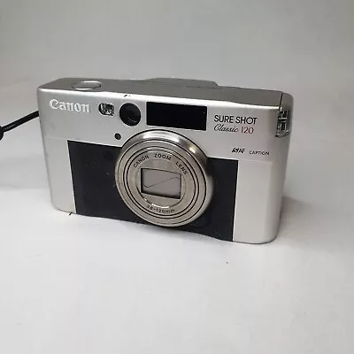 Canon Sure Shot Classic 120 35mm 38-120mm AF Point & Shoot Film Camera • $34.99