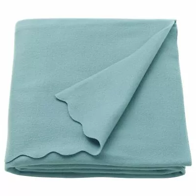 Ikea THORGUN Throw Light Blue 120x160cm • £9.99