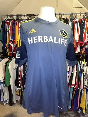 £30 • Buy 2013/2014 LA Galaxy Away Football Shirt ADIDAS MLS