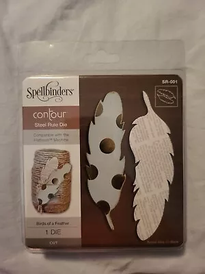 Spellbinders Contour Steel Rule Die Birds Of A Feather #SR-001 New • $15.05