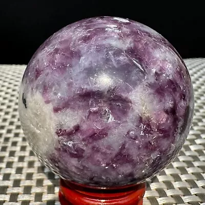 199G Natural Purple Cloud Mother Lithium Mica Purple Ball Specimen • $2.25