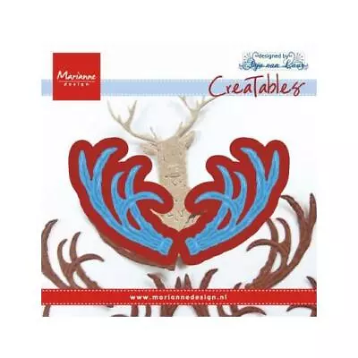 Marianne Design Creatables Cutting Dies - Anja's Antlers LR0563 • £5.99