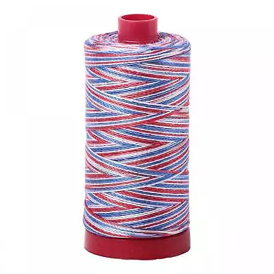 Aurifil Mako 12wt Egyptian Cotton Thread - Liberty Variegated (#3852) • $13.40