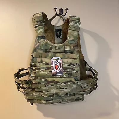 TAG Multicam Plate Carrier Skeletal Releasable Integrated Hybrid Vest RIHV • $249.99