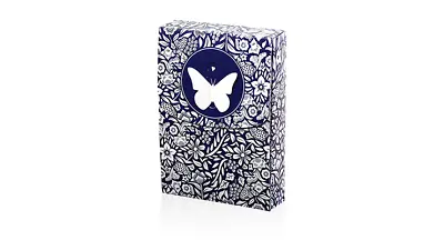 Butterfly Playing Cards Marked (Blue) 3rd Edition By Ondrej Psenicka • $29