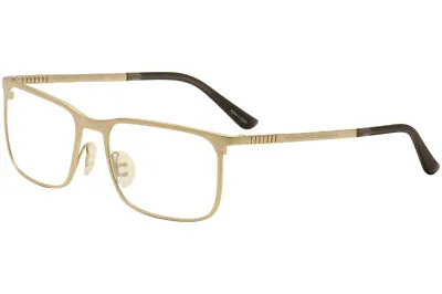 Porsche Design Men's Eyeglasses P/8294 B Light Gold Titanium Optical Frame 54mm • $99.95