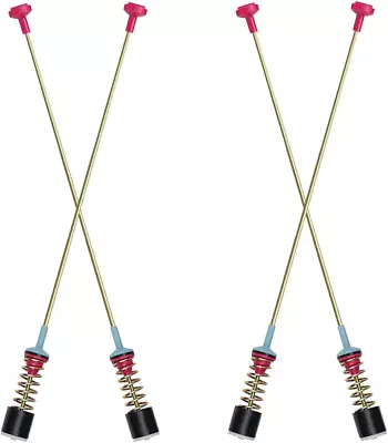 $69.57 • Buy DC97-16350V Washer Suspension Rod 4PCS, 27.6'' Damper Assembly, Replace With