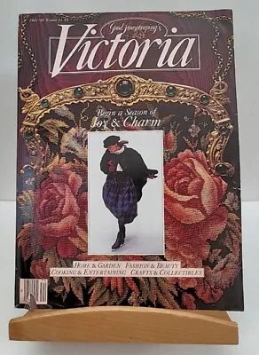 Victoria Magazine Winter 1987 1988 Vintage • $33