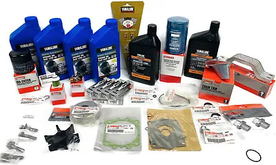 YAMAHA F90TLR 100 Hour Kit Oil Change Fuel Filter Gear Lube Water Pump Maintence • $358.95