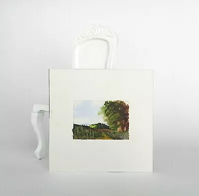 1:24 Scale Country Rural Tree Wall Art For Dollhouse - OAK Miniature Landscape • $14.15