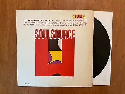 MACHITO & HIS ORCHESTRA Ft. CHARLIE PARKER - Soul Source (Vinyl/LP Mono 1966) • $13