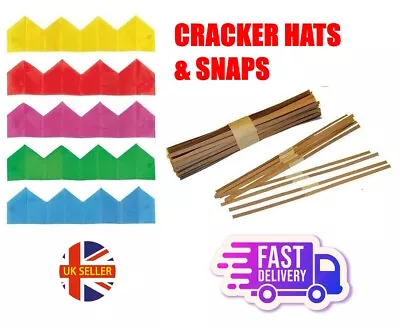 Christmas CRACKER KIT - Make Your Own Kits - Crackers Pulls & Paper Hats UK • £14.99