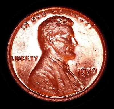 1970 S Small ?Large? Date Lincoln Cent BU / Penny • $18