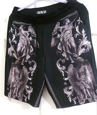 Carbon38 Athletic Shorts Ladies Carbon Brand Board Shorts With Cherub Theme • $15