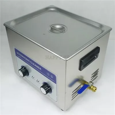 10L Ultrasonic Cleaner Heater Mechanical 200 W 40Khz Jewelry Dental Ce Rohs Qb • $585.06