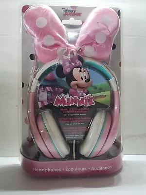 Minnie Mouse Headphones For Kids With Parental Volume Limiter Pink Ekids • $25