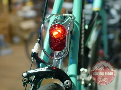 AAA Vintage Bicycle Tail Light / Retro Rear Lamp / Classic LED Back Light Metal • $18.50
