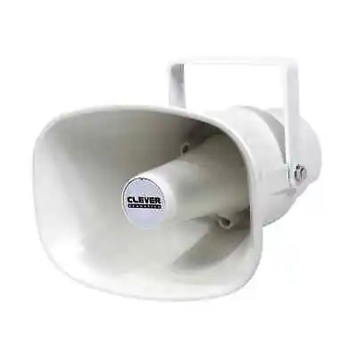 Clever Acoustics HS 715 100V 15W Weatherproof Horn Speaker IP66 Outdoor PA • £37.95