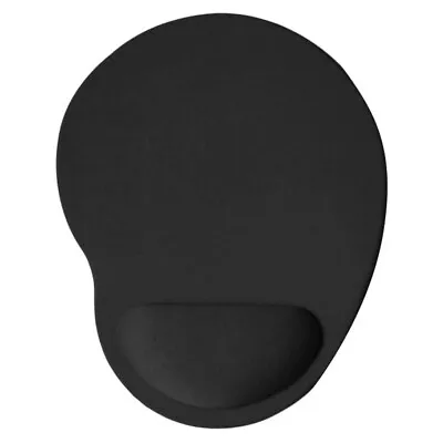 £2.69 • Buy Black Anti-slip Mouse Mat Pad With Foam Wrist Support Pc & Laptop Uk Seller