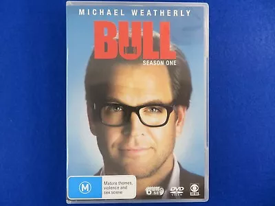 Bull Season 1 - Michael Weatherly - DVD - Region 4 - Fast Postage !! • $8.47