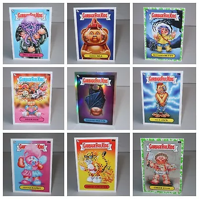 Garbage Pail Kids Topps Trading Cards Food Fight Book Worms Chrome Booger Green • $5.81