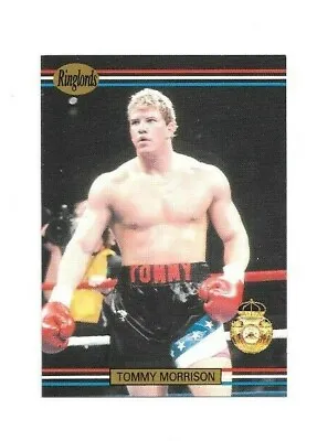 Tommy Morrison 1991 Ringlords Card # 9 Free Shipping The Duke • $2.99