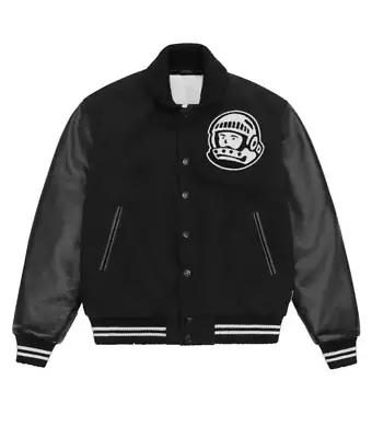 Billionaire Boys Club Varsity Jacket Genuine Leather Sleeves & Wool Body Letterm • $114