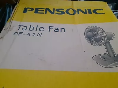 Table Fan 16 Inch PENSONIC NEW • £75