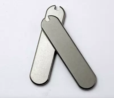 Victorinox 58mm Titanium Scales Smooth Handle For Swiss Army Knife • $28.99