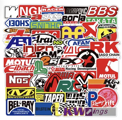 25 X Racing Bike Motorbike Moto GP Decal Helmet BMX Bike Stickers • $4.92