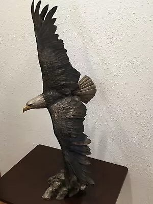  Vigilance  By Mark Hopkins Solid Bronze Eagle • $2600