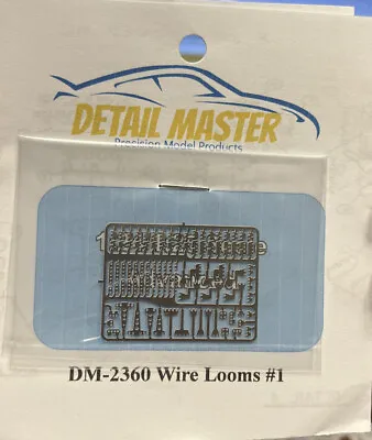 Detail Master 2360	X 1/24-1/25 Ignition Wire Looms #1 • $6.50