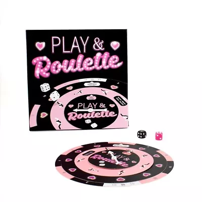 Roulette & Dice Erotic Couple Game Adult Foreplay Sex Position Sexual & Intimate • £15.65