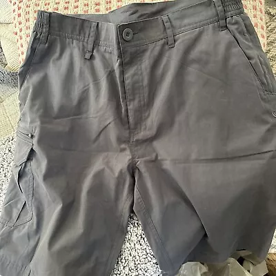 Brasher Mens Hiking Walking Trek Shorts Grey Shade W36 Vgc Used • £11