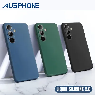 Shockproof Silicone Cover Slim Case For S24 S23 S22 S21 S20 Plus Ultra FE Note20 • $9.45