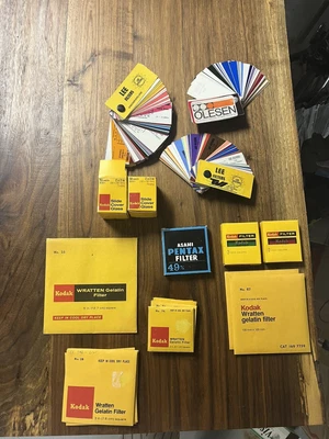 $99 • Buy Kodak Wratten Gelatin Filter LOT