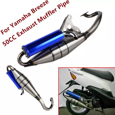 Full Exhaust System Muffler Pipe For Yamaha JOG 50 Scooter Moped 50cc Minarelli • $98.88