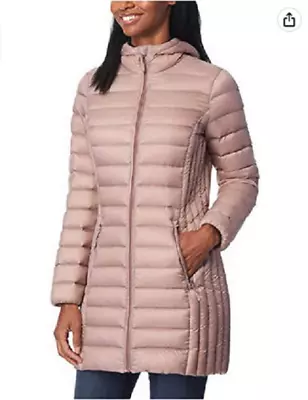 Aventure Women's Light Down Puffer Coat Jacket(light Blush X-large)lightly Worn • $39.01