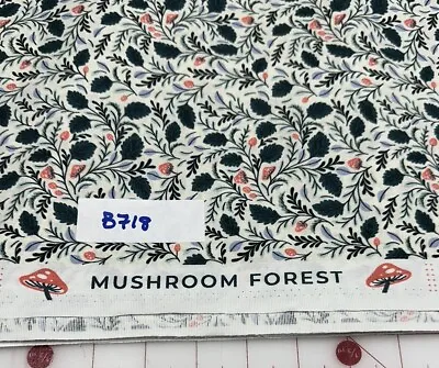 Earth Magic Mushroom Forest Cotton & Steel Cotton Quilt Fabric Half Yard • $4.28