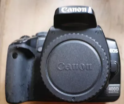 Canon 400D (body Only-no Lens) Digital Camera-Black-faulty • £24.99