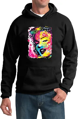 Colorful Marilyn Monroe Head Shot Pullover Hoodie • $26.99