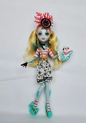 Lagoona Blue Doll Shriekwrecked  Monster High Scarf Purse Hat Fins Socks Shoes • $44.99