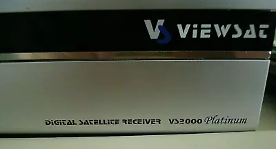 Viewsat VS2000 Platinum Free-to-Air Satellite Receiver With 9000 Max FTA Remote • $30