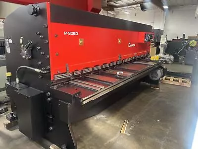 2001 - 1/4  X 10' Amada M-3060 Mechanical Squaring Shear • $59500