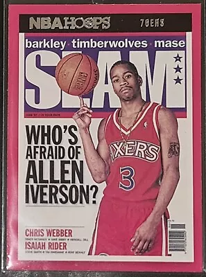 Allen Iverson 2021-22 Panini Hoops SLAM Insert Card (no.SLAM #18) • $10