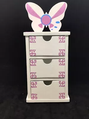 Princess Zelda Inspired Mini Cabinet Apothecary Dresser Jewelry Box Pink Item#1 • $16.99